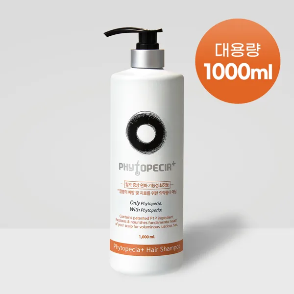 피토페시아 플러스 헤어샴푸 1000ml 두피케어 탈모완화 기능성