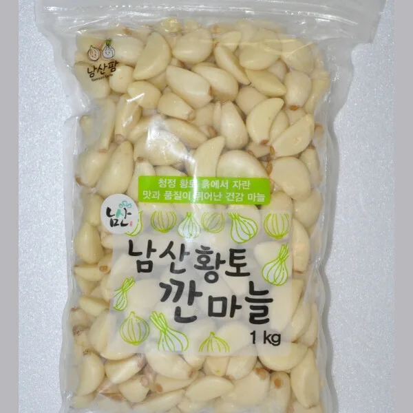 익산 깐마늘 (중) 1kg