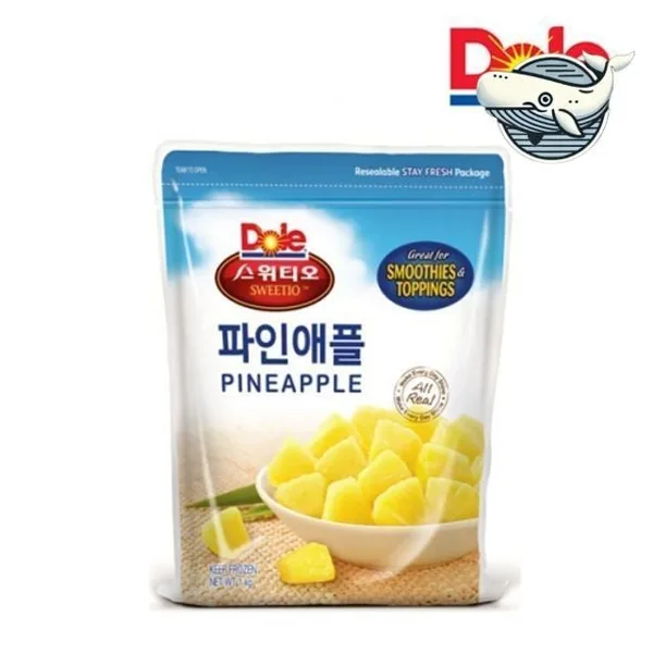 스위티오 파인애플, 1kg, 1개
