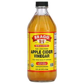 Bragg, 유기농 무가공 애플 사이다 식초, 초모 함유, 473ml(16fl oz)