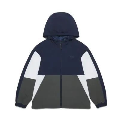 K253UJP030 컬러블럭 바람막이 점퍼 NAVY