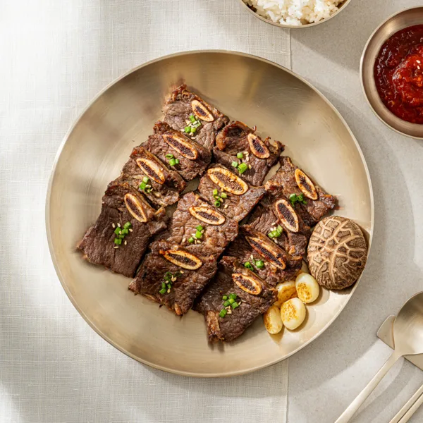 고기중독 양념 LA갈비 1kg, 1팩