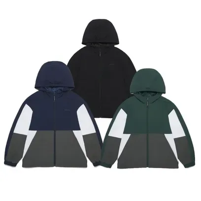 K253UJP930 컬러블럭 바람막이 점퍼 3종택1