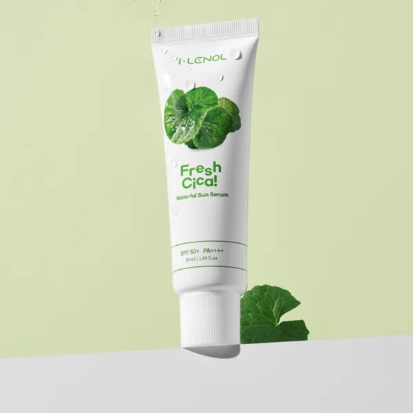 아이레놀 생병풀 비건 트러블 진정 선크림 50ml SPF 50+, PA++++