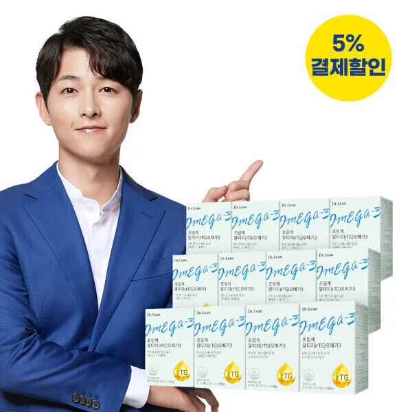 닥터린 초임계 알티지 오메가3 12개월분+레몬생강즙+쇼핑백