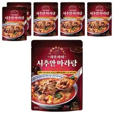 차오차이 시추안 마라탕, 500g, 6개