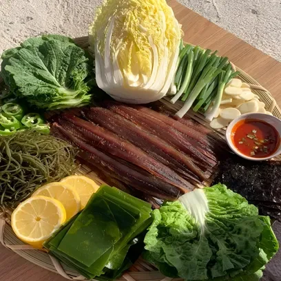 포항 햇과메기 구룡포 발과메기 단품or야채세트 선택