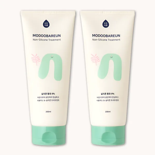 모두바른 무실리콘 두피 트리트먼트 임산부 헤어 머릿결관리 200ml, 2개