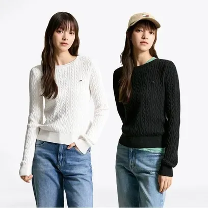 케이블 에센셜 스웨터 2종 택1 T32F7KTO41TWT1