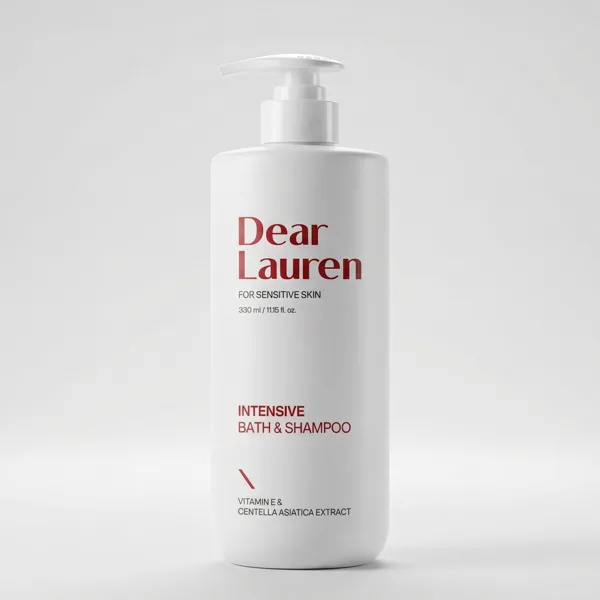 디어로렌 약산성 두피샴푸 온가족 저자극 민감성 바스&샴푸 순한 보습 330ml
