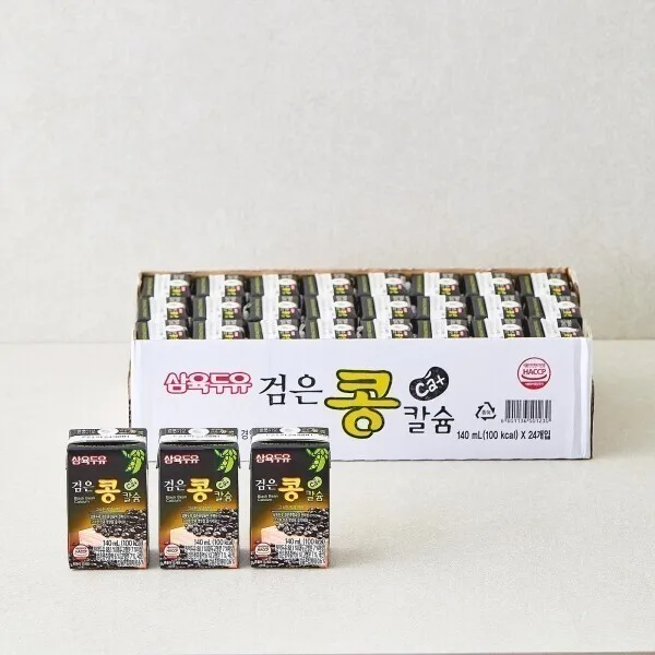 삼육두유 검은콩칼슘 140ml 48팩