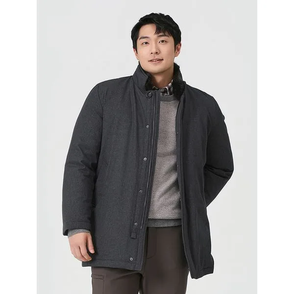 PAT 남성 머스크랫 토끼털안감 특종 구스다운 점퍼_1K71902