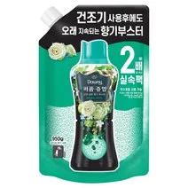 다우니 퍼퓸 쥬얼 에메랄드 브리즈 향기 부스터 리필