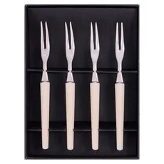 디앤디 스틸레토 과일포크 4p 선물세트, 아이보리, 1세트
