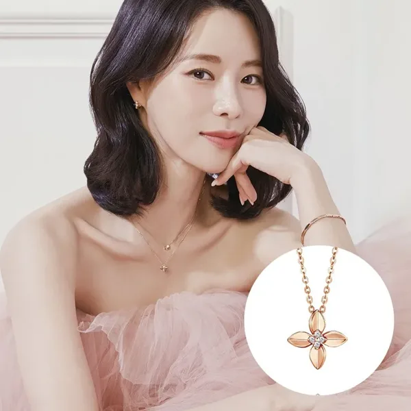 벨로나 랩다이아 14K 펜던트(체인별도)_2C0100022