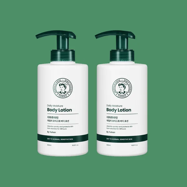 더마푸라민 데일리 모이스춰 바디로션 프레시, 500ml, 2개