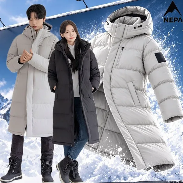 네파 26F/W 에센셜 헤비 롱다운