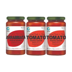 청정원 파스타소스, 토마토, 600g, 2개, + 아라비아따, 600g, 1개