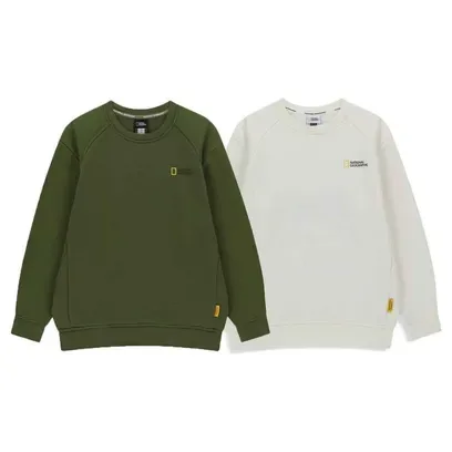 K254USW940 시즌 백그래픽 맨투맨 (융기모) 2종택1