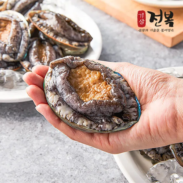 (신선집중) 5-6미 활전복 1kg 특특대 기삼산지직송  신선특허 내일도착 선물포장