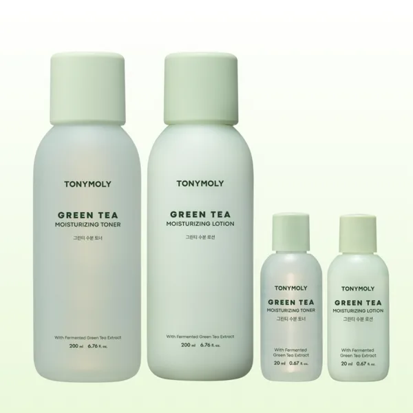 토니모리 그린티 수분 2종 세트 (토너200ml+로션200ml)
