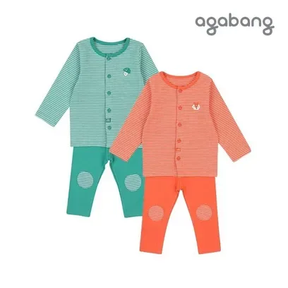 아가방 가을 머스오픈내의(GREEN,ORANGE)_01Q517603
