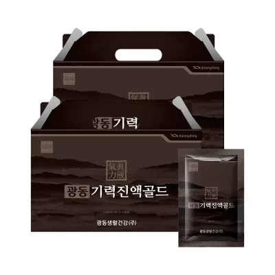 광동 명품쌍화 기력진액골드 50ml x 30포 2박스