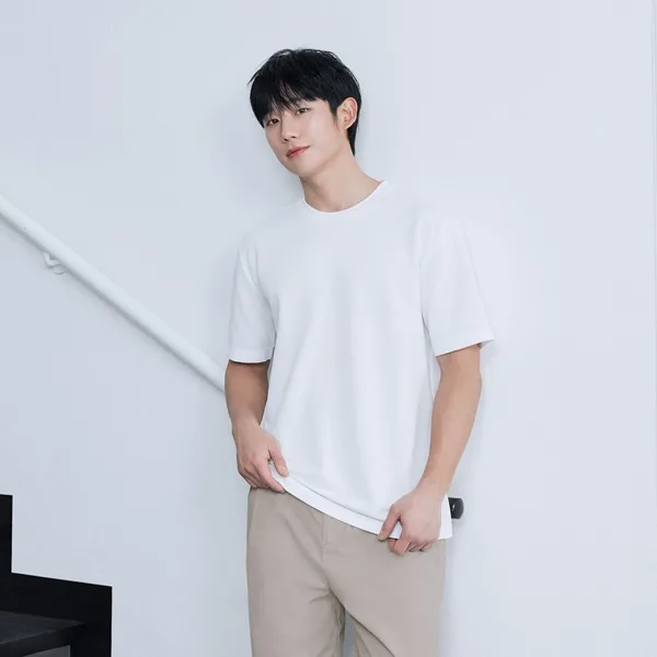 마인드브릿지 와플조직티셔츠 3colors